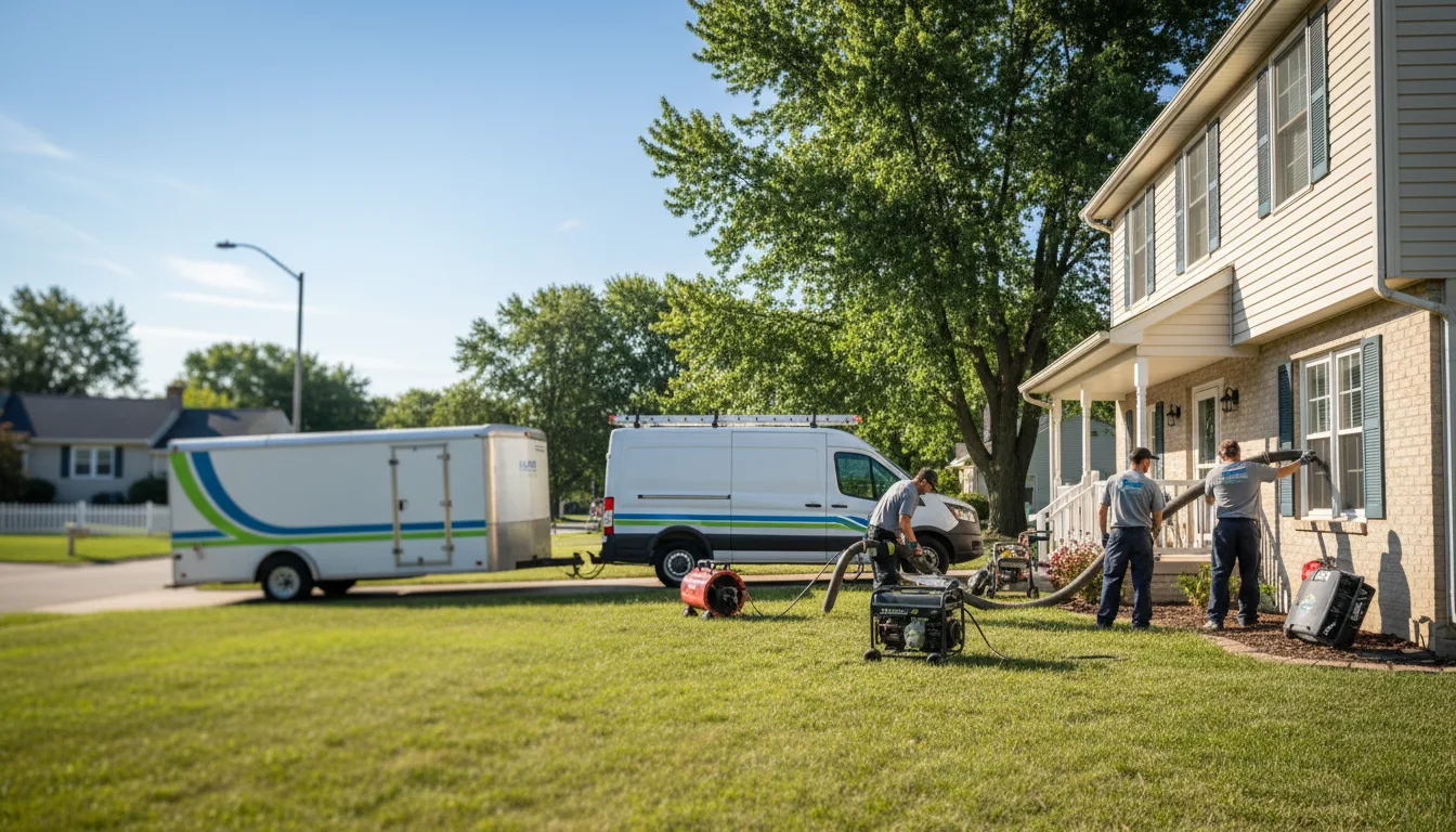 Flooded Basement Restoration And Cleanup With Repair in Nichols, NY near me